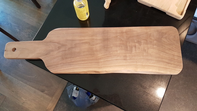 almost finished board, just in want of board oil